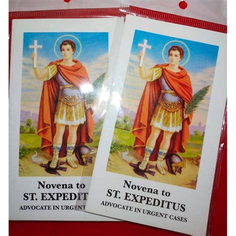 A Novena to Saint Expeditus (for Urgent Cases) .